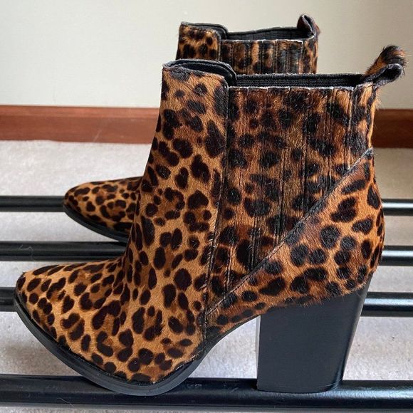 MARC FISHER Women Alva Calf Hair Boots - NEW NWOB - Picture 7 of 8